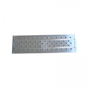 Tablero de metal galvanizado de 240 terrazas de andamio