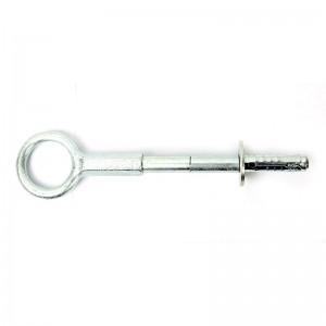 Pernos de anillo de andamios oculares forjados con tornillo de aro y arandela y abrazadera M12 x 270